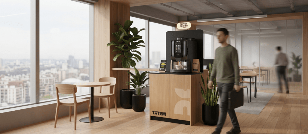 Machine sà café en entreprise