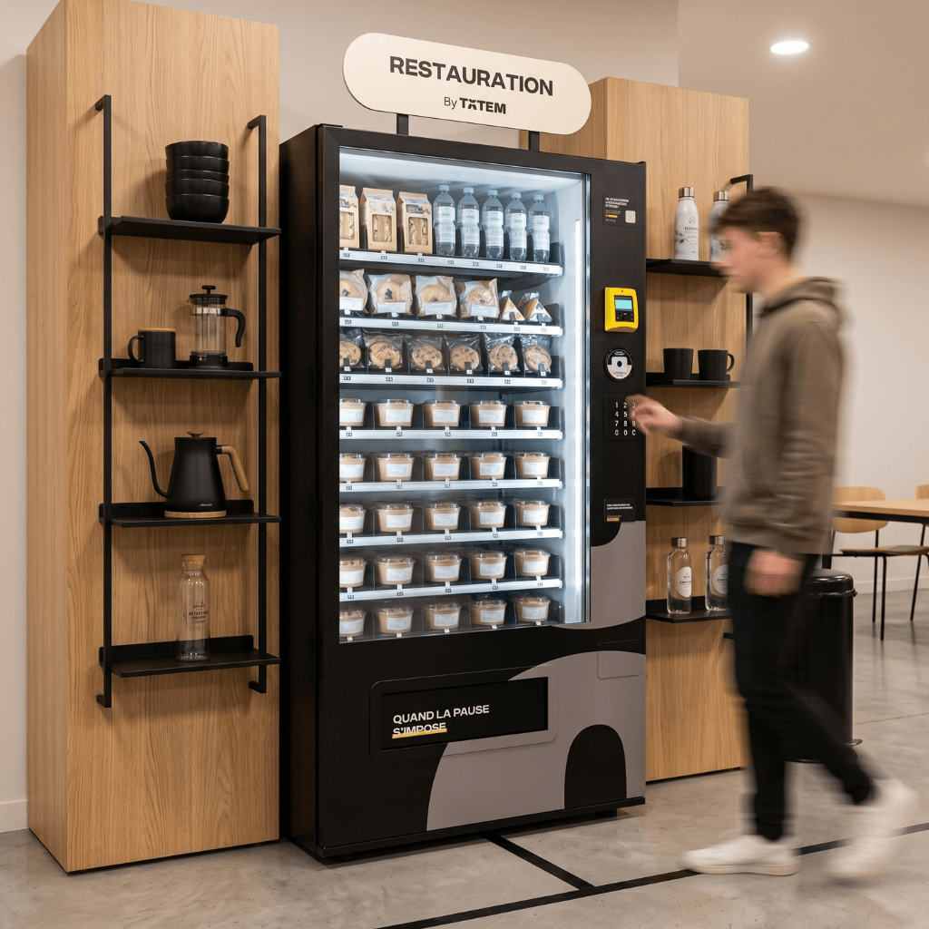Automate connecté TOTEM en École