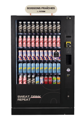 Distributeur automatique grand format Camden de TOTEM
